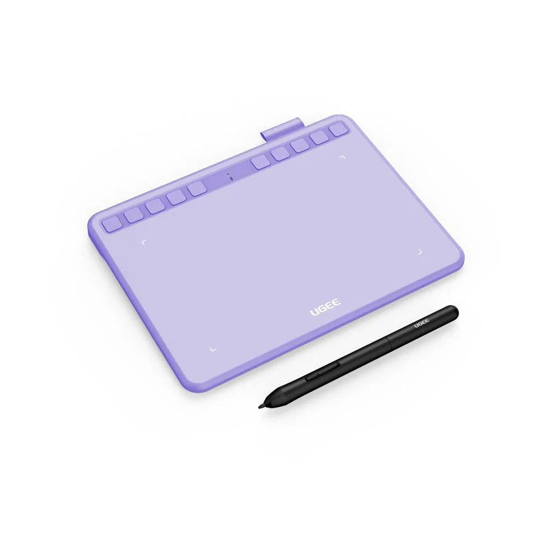 Portable Digital Drawing Tablet - Includes Battery-Free Stylus and 10 Programmable Keys for Artists and Writers